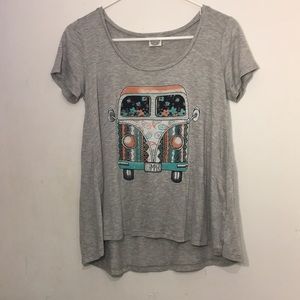 2/$15 Color Bear Gray Camper Short Sleeve Tee